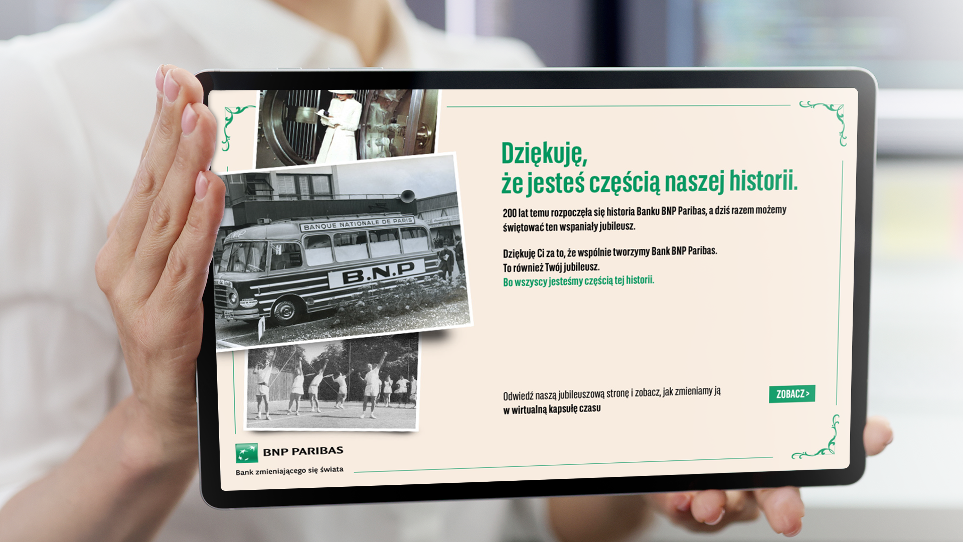 BANK TWORZĄCY HISTORIĘ