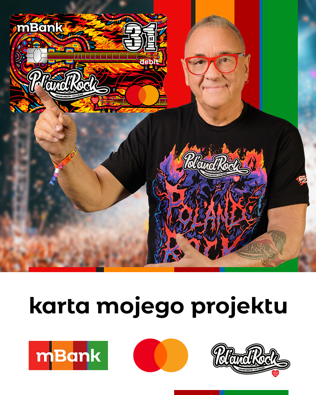 Wprowadzenie karty Pol'and'Rock na 31. rocznicę Festiwalu!
