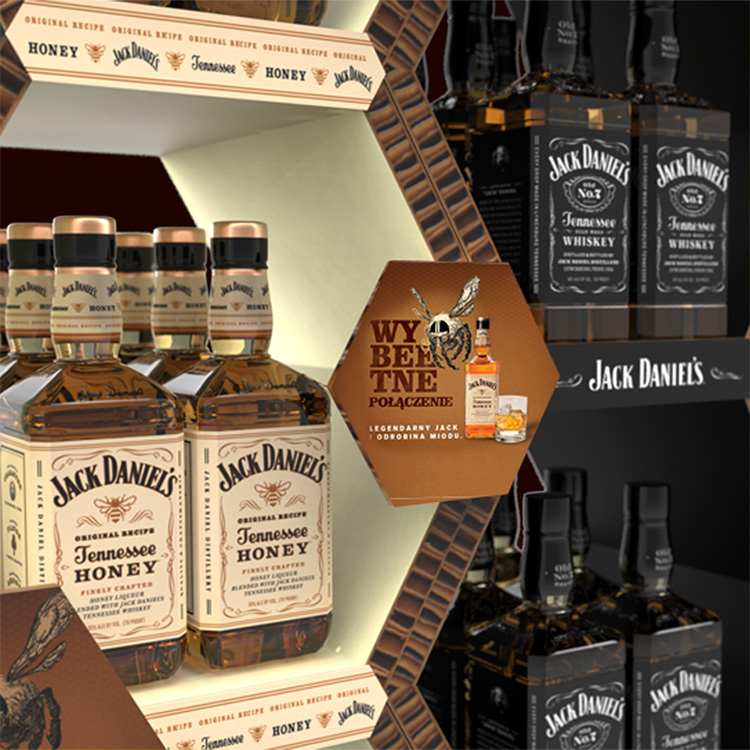 JACK DANIEL'S TENNESSEE HONEY