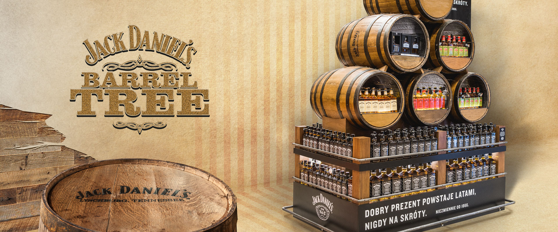 JACK DANIEL’S BARREL TREE